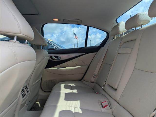 used 2015 INFINITI Q50 car, priced at $13,726