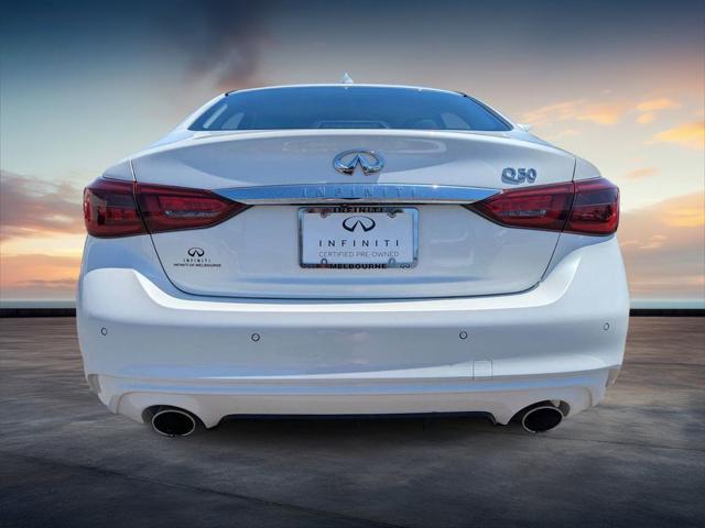 used 2022 INFINITI Q50 car, priced at $32,985