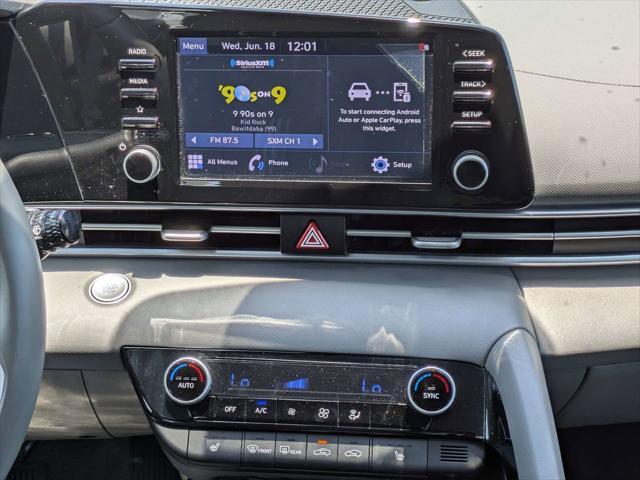 used 2021 Hyundai Elantra car, priced at $21,356
