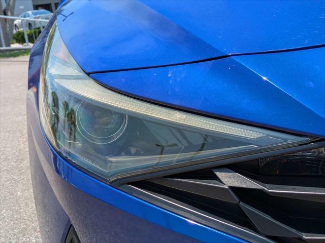 used 2021 Hyundai Elantra car, priced at $21,356