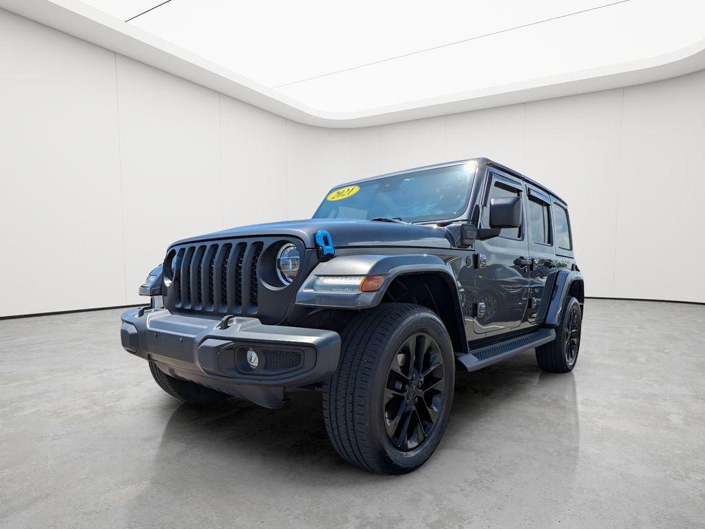 used 2021 Jeep Wrangler Unlimited 4xe car, priced at $28,998