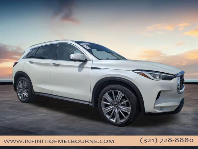 used 2022 INFINITI QX50 car, priced at $29,283