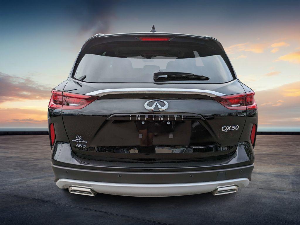 new 2025 INFINITI QX50 car, priced at $41,190