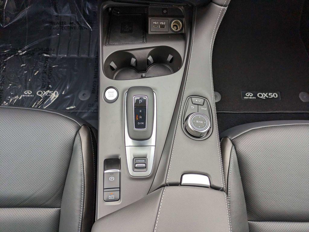 new 2025 INFINITI QX50 car, priced at $41,190