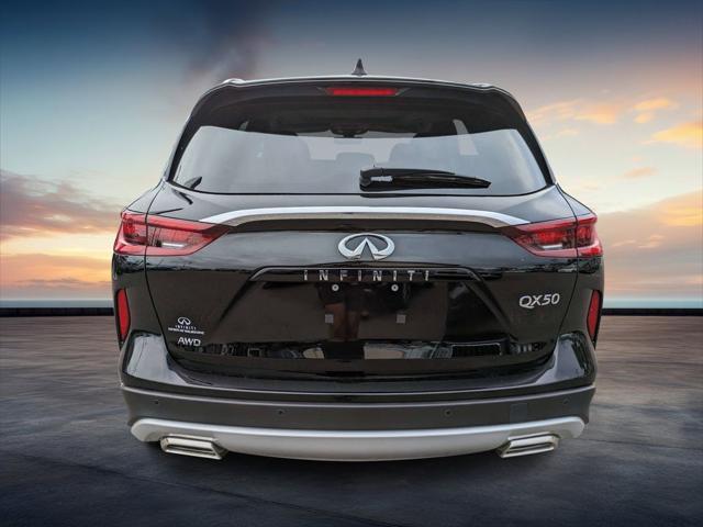 new 2025 INFINITI QX50 car, priced at $47,568