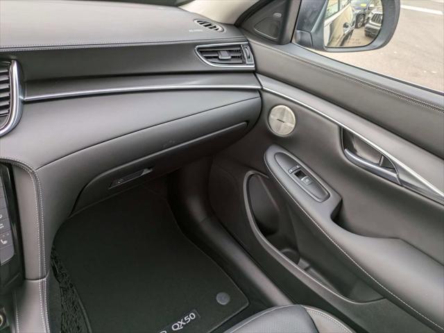 new 2025 INFINITI QX50 car, priced at $47,568