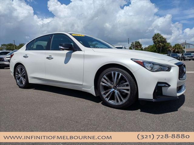 used 2024 INFINITI Q50 car, priced at $38,895
