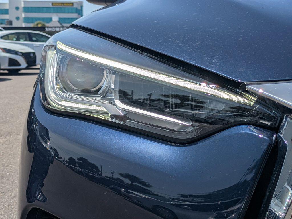 used 2022 INFINITI QX50 car, priced at $27,576
