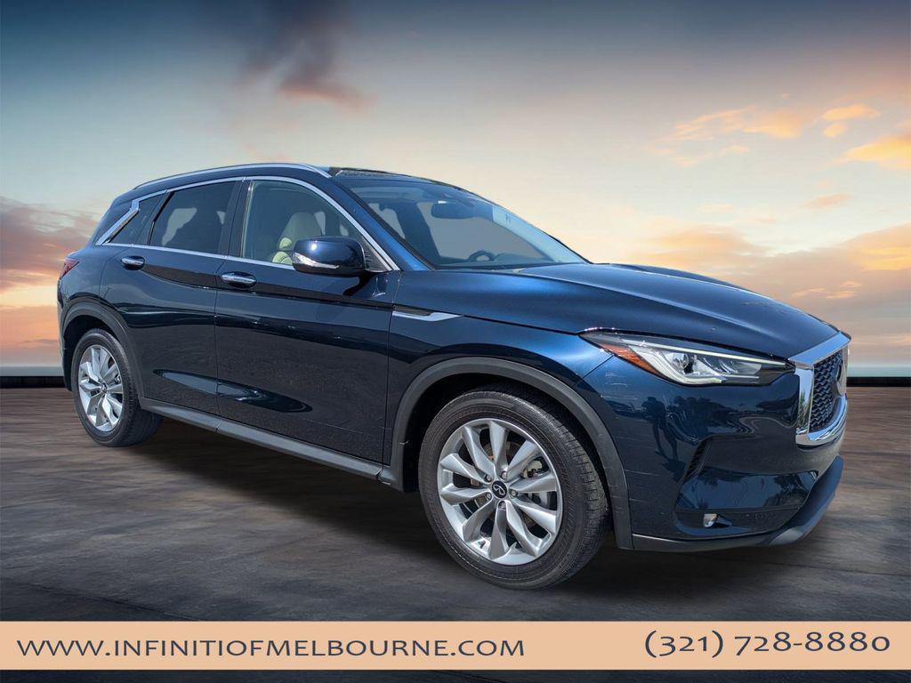 used 2022 INFINITI QX50 car, priced at $27,788