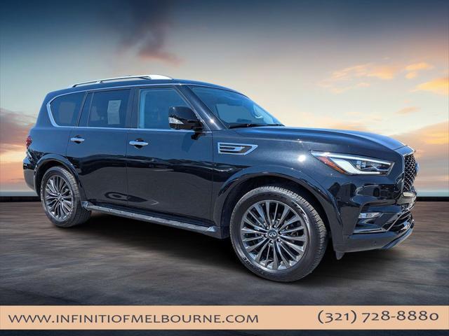 used 2023 INFINITI QX80 car, priced at $44,895