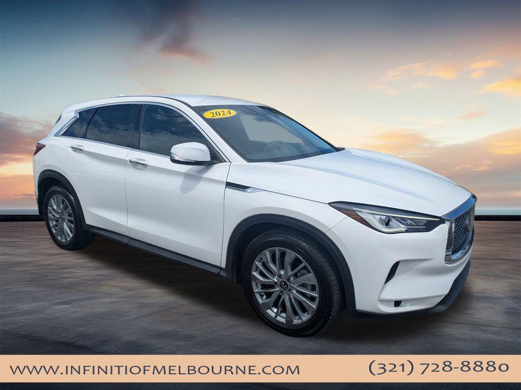 used 2024 INFINITI QX50 car, priced at $33,587