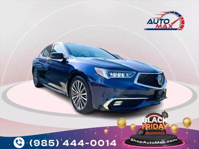 used 2018 Acura TLX car, priced at $23,500