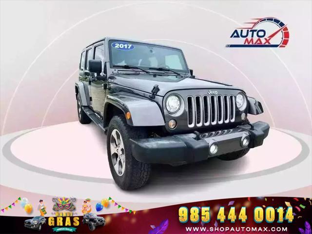 used 2017 Jeep Wrangler Unlimited car, priced at $21,995