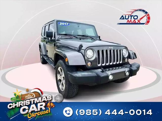 used 2017 Jeep Wrangler Unlimited car, priced at $22,995