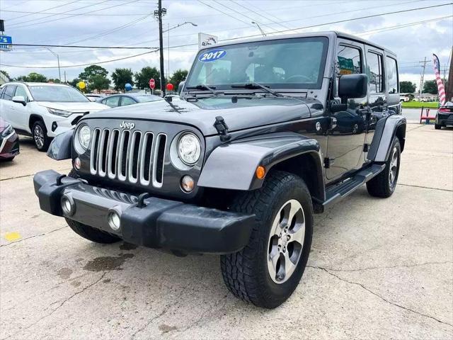 used 2017 Jeep Wrangler Unlimited car, priced at $22,995