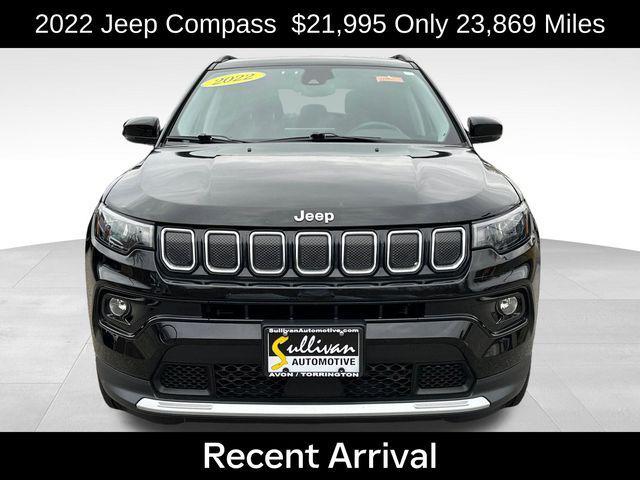 used 2022 Jeep Compass car, priced at $21,995