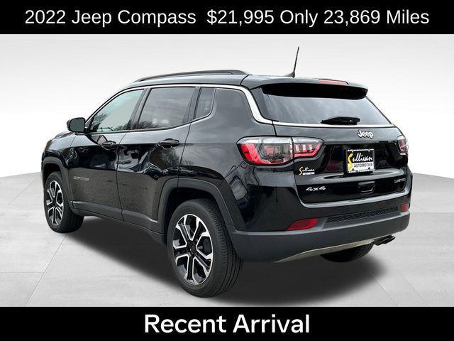 used 2022 Jeep Compass car, priced at $21,995