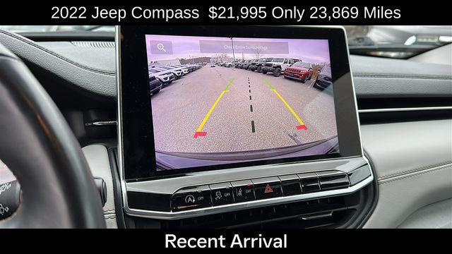 used 2022 Jeep Compass car, priced at $21,995
