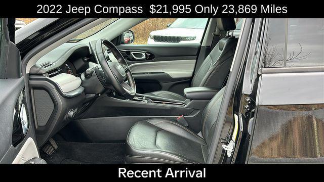 used 2022 Jeep Compass car, priced at $21,995