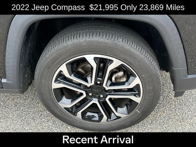 used 2022 Jeep Compass car, priced at $21,995