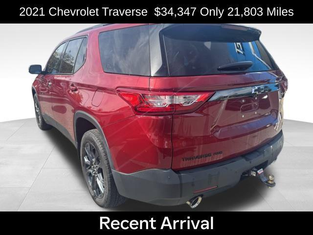 used 2021 Chevrolet Traverse car, priced at $34,347