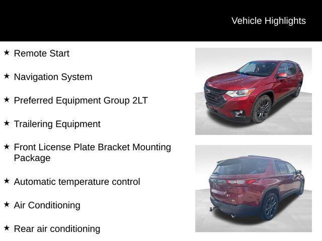 used 2021 Chevrolet Traverse car, priced at $34,347