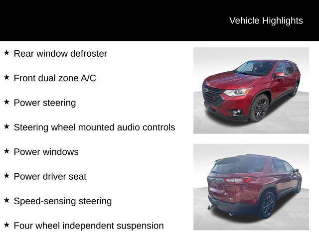 used 2021 Chevrolet Traverse car, priced at $34,347