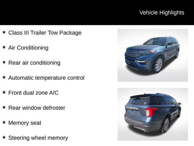 used 2020 Ford Explorer car, priced at $26,885