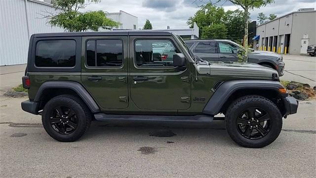 used 2021 Jeep Wrangler Unlimited car, priced at $32,694