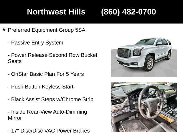 used 2017 GMC Yukon car, priced at $24,088