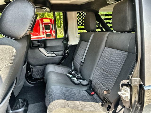 used 2012 Jeep Wrangler Unlimited car, priced at $14,999
