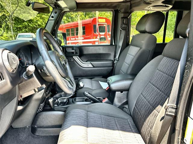 used 2012 Jeep Wrangler Unlimited car, priced at $14,999