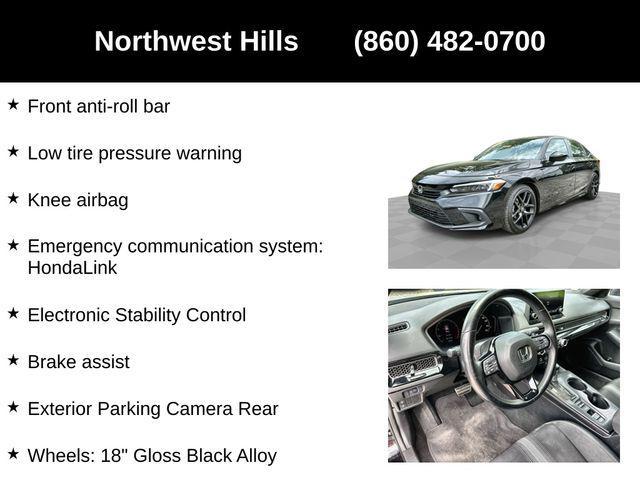 used 2022 Honda Civic car, priced at $23,626