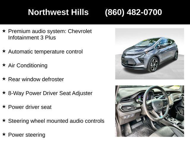 used 2022 Chevrolet Bolt EV car, priced at $19,868