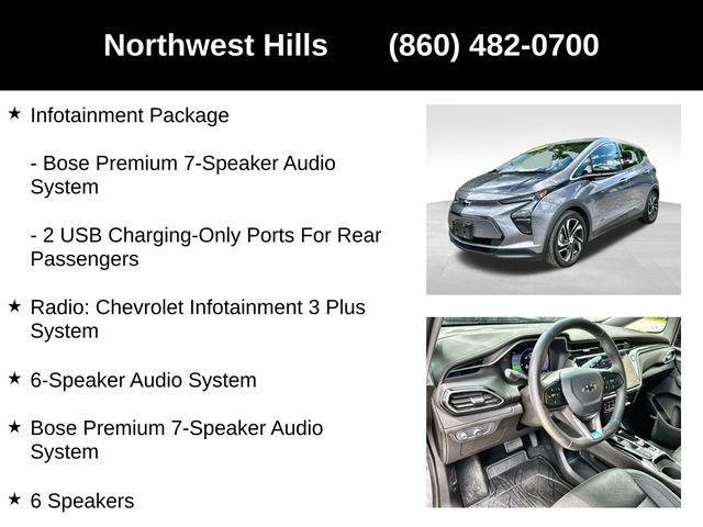 used 2022 Chevrolet Bolt EV car, priced at $19,868