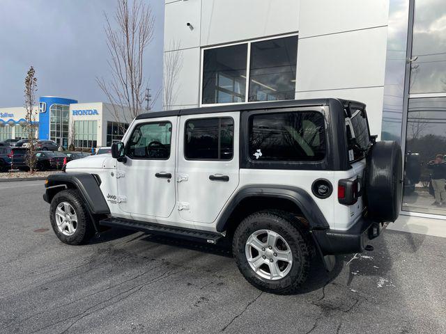 used 2020 Jeep Wrangler Unlimited car, priced at $27,499