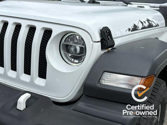 used 2020 Jeep Wrangler car, priced at $28,199