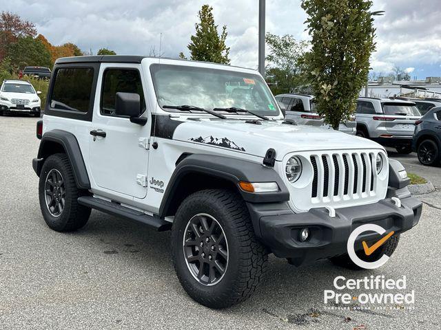 used 2020 Jeep Wrangler car, priced at $28,199