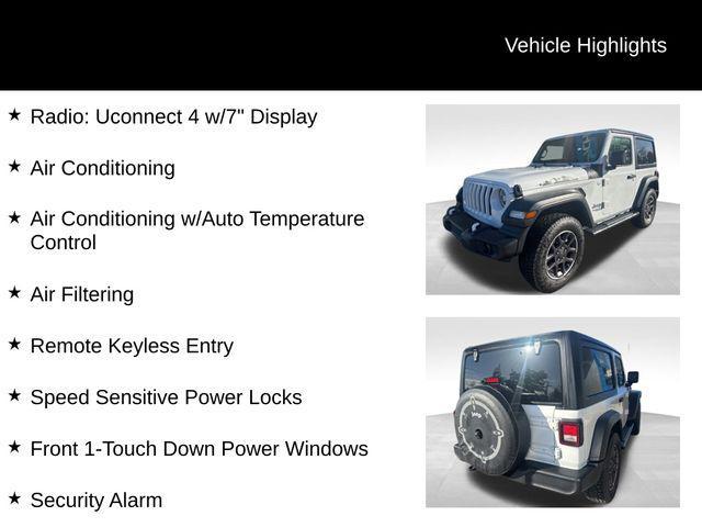 used 2020 Jeep Wrangler car, priced at $28,499