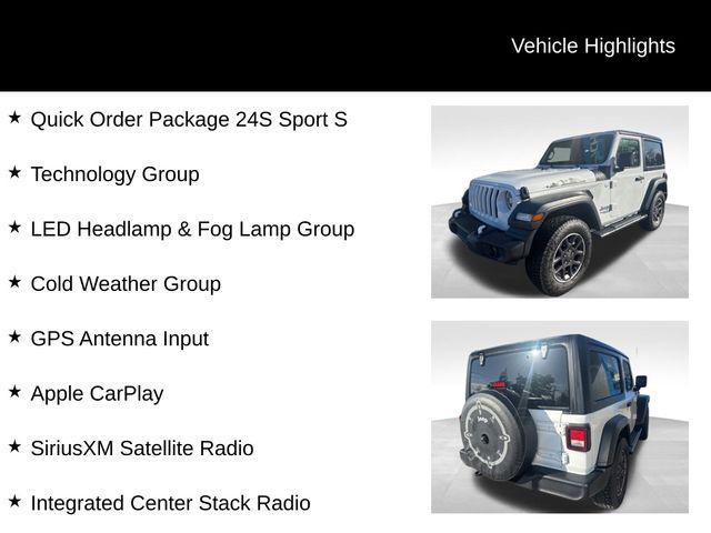 used 2020 Jeep Wrangler car, priced at $28,499