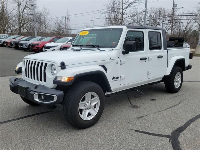 used 2021 Jeep Gladiator car, priced at $32,732