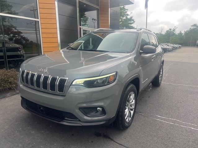 used 2021 Jeep Cherokee car, priced at $23,760