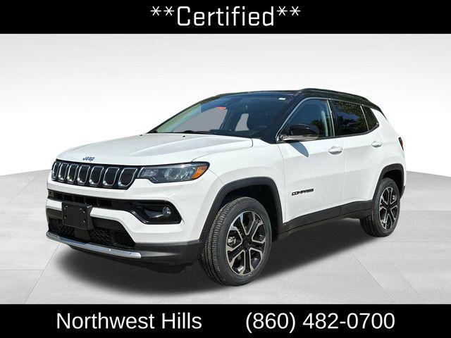 used 2022 Jeep Compass car, priced at $22,722