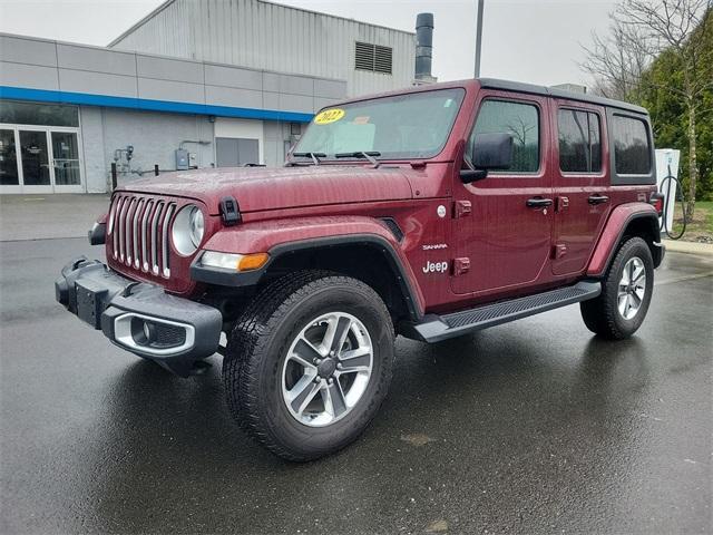 used 2022 Jeep Wrangler Unlimited car, priced at $41,447