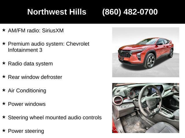 used 2024 Chevrolet Trax car, priced at $21,355