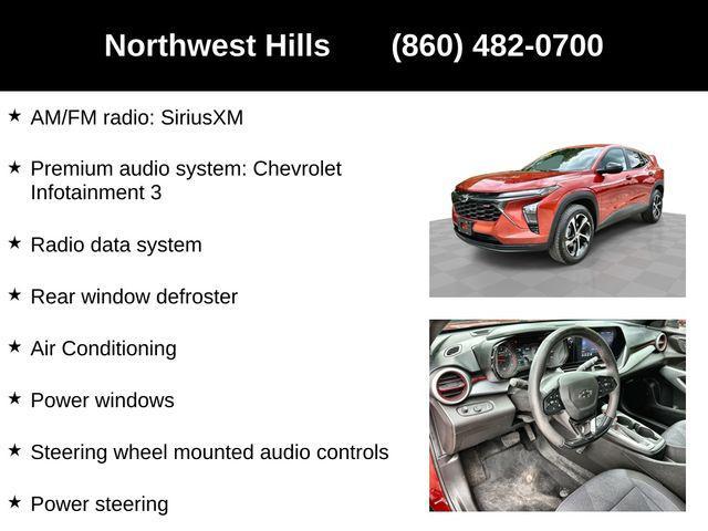 used 2024 Chevrolet Trax car, priced at $21,995