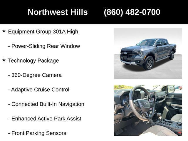 used 2024 Ford Ranger car, priced at $37,423