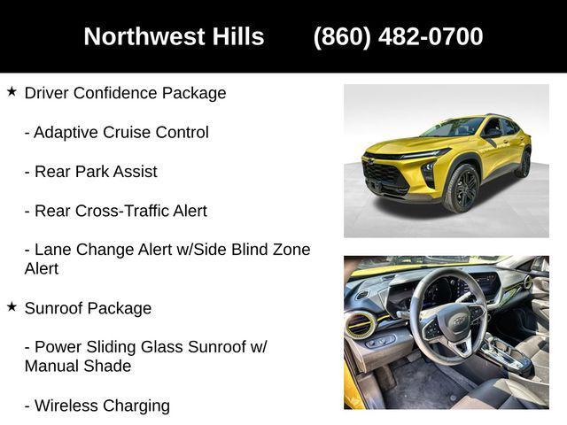 used 2024 Chevrolet Trax car, priced at $22,241