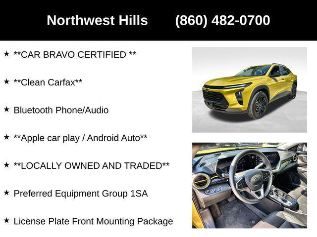 used 2024 Chevrolet Trax car, priced at $22,241