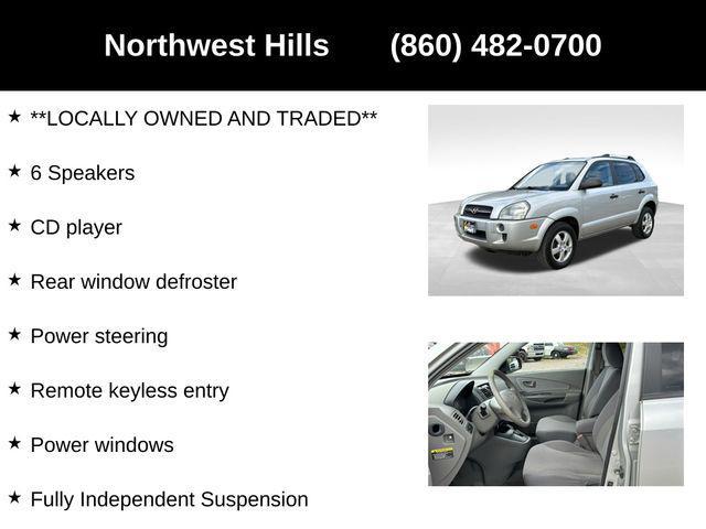 used 2008 Hyundai Tucson car, priced at $6,944